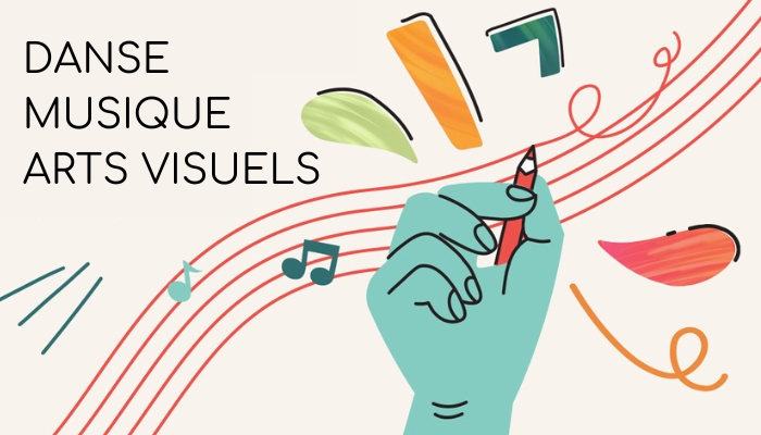 visuel du CCGV - danse, musique. arts visuels