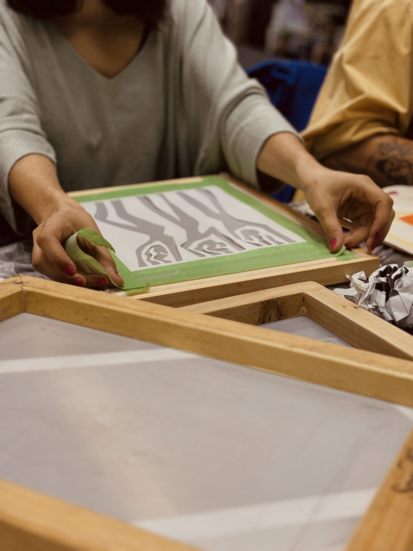 Atelier de serigraphie