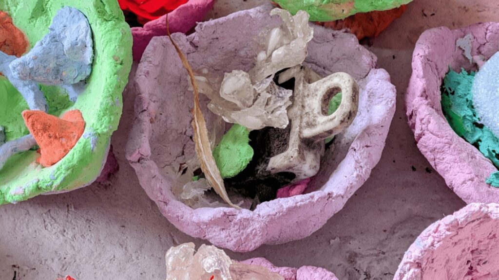 Atelier Sculpture à partir de matériaux récupérés et papier mâché